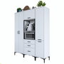 Hanah Home Gabinete Multipropósito Blanco JE144 - 3114